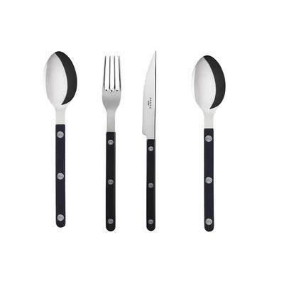 法国Sabre Paris小酒馆不锈钢餐具刀叉勺西餐套装象牙白家用法式