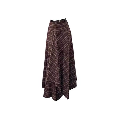 秋天和这条咖色半身裙真的好搭呀