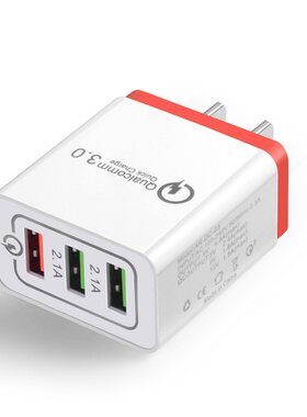 3USb美规充电头苹果小米5v2.1A