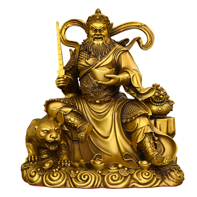 赵公明神像铜赵公明武财神爷