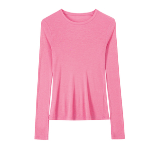 ROSELINGLING【糯TT】打底王上衣 天丝羊毛圆领/一字/高领针织衫