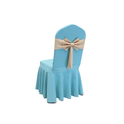 酒店婚礼椅套蝴蝶结花加厚直接套