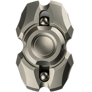 指玩屋 麦基原创脉冲指尖陀螺二叶金属edc随身小玩具成人解压高速