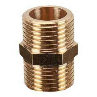 4分黄铜双外丝直接对丝6分短丝对接加长牙丝进水管接头1寸管配件