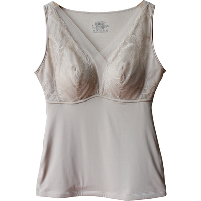 带胸垫防下垂不跑杯内搭保暖背心