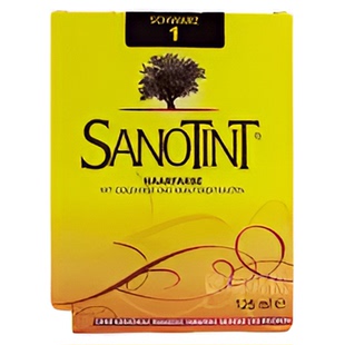 秒发意大利Sanotint圣丝婷无氨孕妇染发剂天然无刺激遮白膏