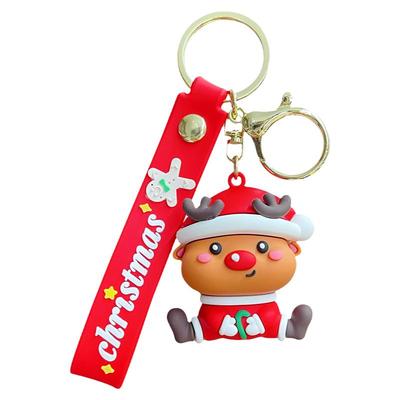 【2件9折】圣诞麋鹿汽车钥匙扣
