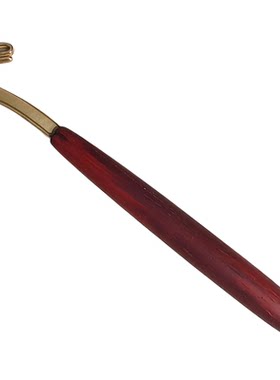 不锈钢实木双钩鱼钩打结器