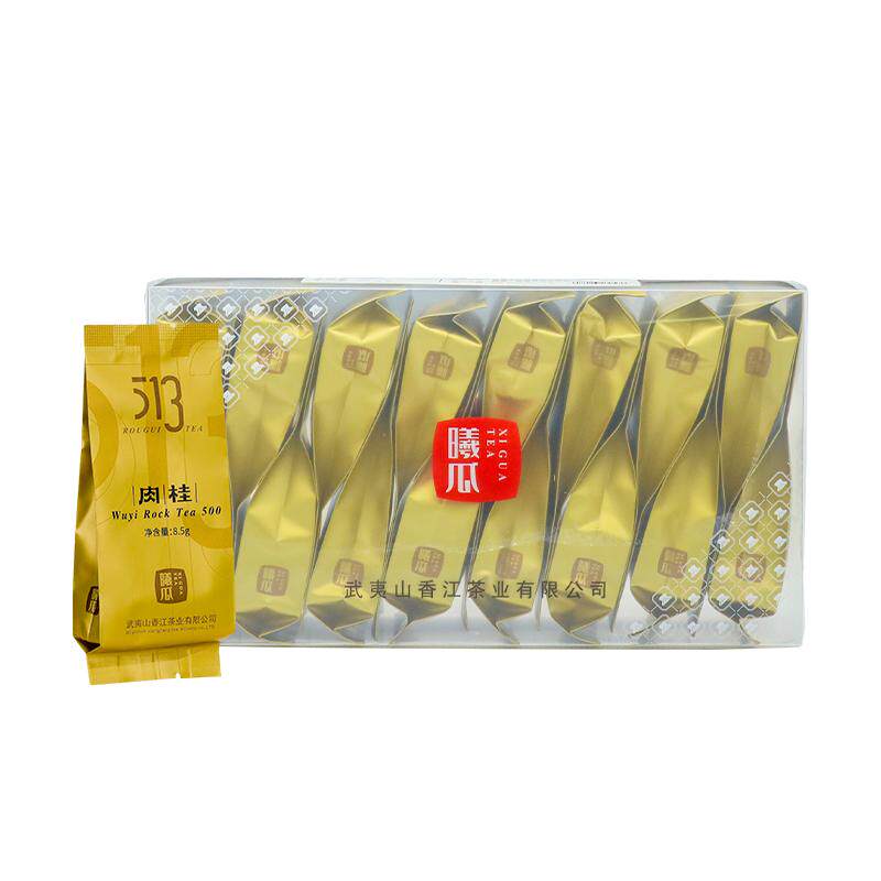 曦瓜513肉桂茶叶简装136g武夷岩茶自已喝的口粮茶花果浓香型盒装