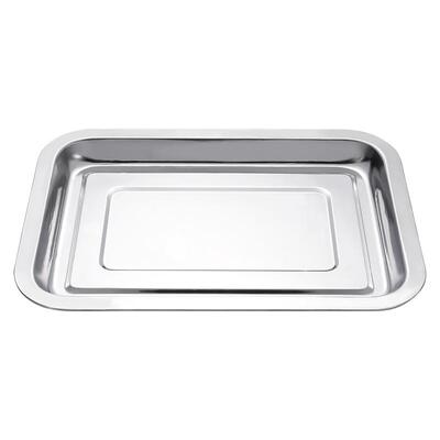 原古人不锈钢烤盘便收纳便清洗