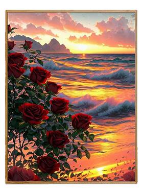 花卉类数字油画热销榜TOP_1