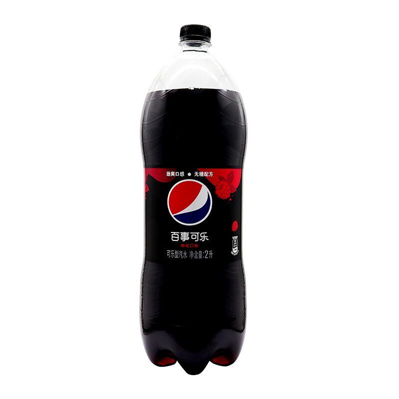 百事可乐碳酸饮料汽水无糖树莓味