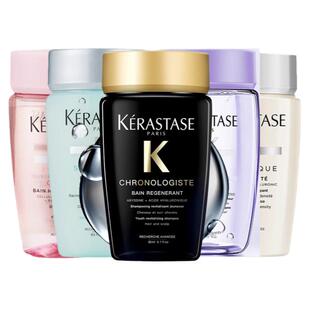 卡诗黑钻元气姜精华白金自在瓶去屑双重功能洗头发水凝露小样80ml