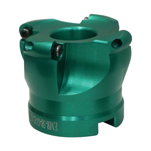 EMR圆鼻圆刀片铝刀盘R5/R6-50/63/80飞刀盘铝合金平面铣刀盘