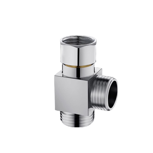 活接三通分水阀一进二出角阀分水器洗衣机水龙头一分二转接头家用