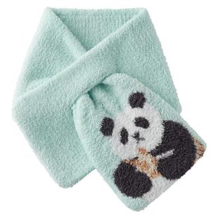 蕉内基础320Color儿童针织围巾男童女童半边绒保暖可爱秋冬新款