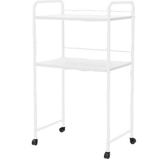 纳谷 扫地机器人上置物架下空式多层可移动收纳架喂食机上收纳架