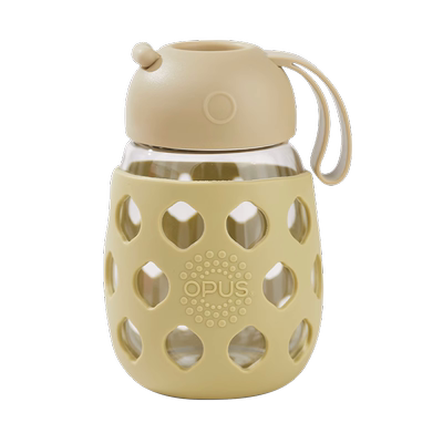 OPUS高硼硅耐高温便携提手玻璃杯