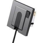 嵌入式插座86型暗盒隐藏式凹陷冰箱内嵌式10A五孔开关插座面板