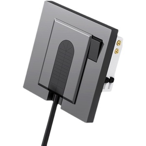 嵌入式插座86型暗盒隐藏式凹陷冰箱内嵌式10A五孔开关插座面板