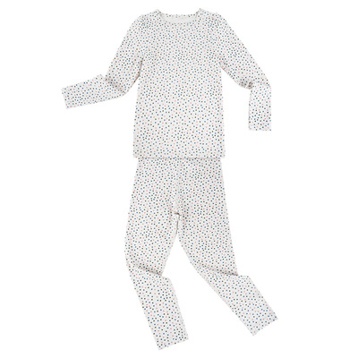 印花长袖套装有机棉童装