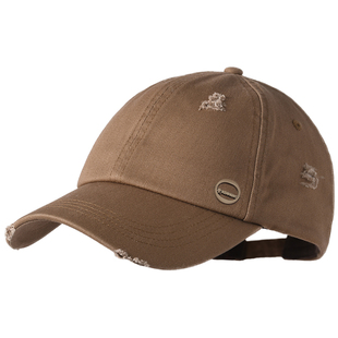 卡蒙帽子鸭舌帽女张静初同款新黑色冬帽嘻哈复古硬顶大头围棒球帽