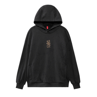 【安州牧】2025秋季新款流云纹中国风云龙国潮卫衣青春宽松情侣款