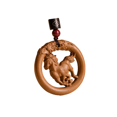 【十二生肖】桃木钥匙扣