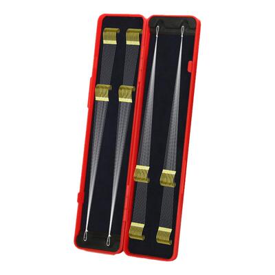 40付超灵敏防缠短款子线双钩成品