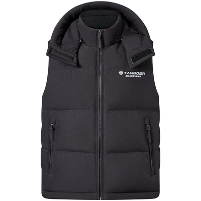 坦博尔羽绒马甲短款户外加厚男