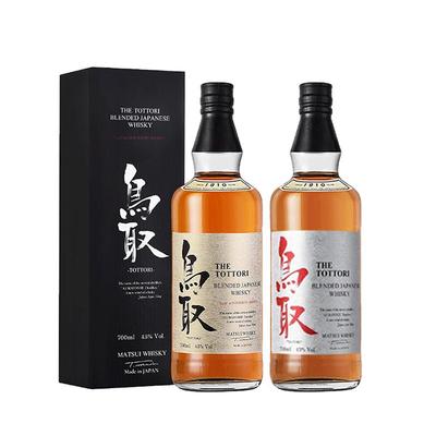 日本原瓶进口鸟取威士忌洋酒礼盒