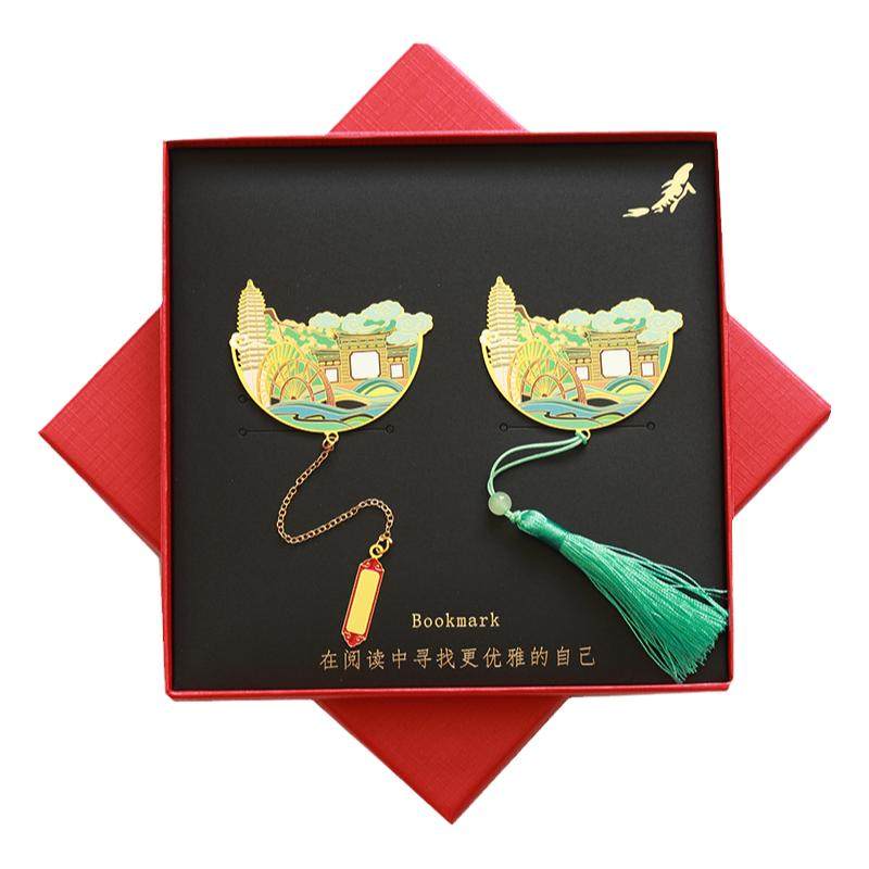 特色景点滕王阁书签云南丽江桂林