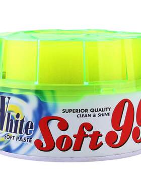 SOFT99镜面白蜡去污上光车蜡正品
