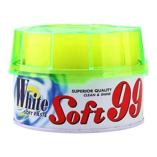 日本Soft99 镜面白蜡 汽车车蜡白色车专用打蜡去污上光正品防护蜡