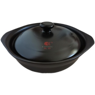 康舒浅砂锅黄焖鸡米饭专用小砂锅明火耐高温商用煲仔饭米线锅浅锅