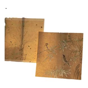 一朝染墨国风全烫金三享装便签本古典中国风新中式插画学生书写便签备忘留言纸高级感手账素材古风便签纸