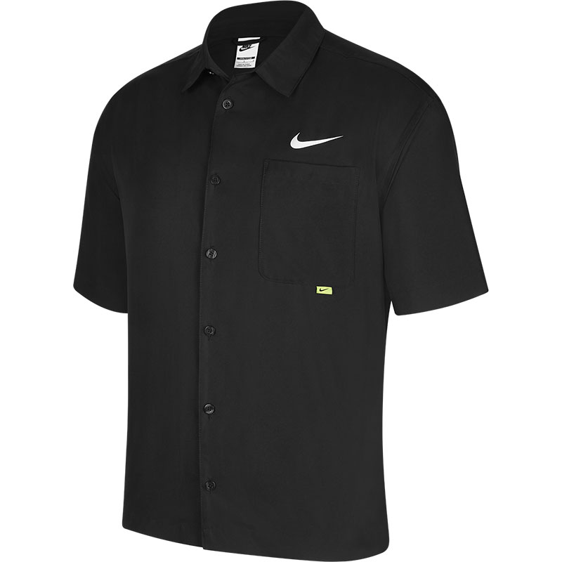 Nike/耐克正品 SWOOSH男子宽松透气衬衫短袖 DX6308-010