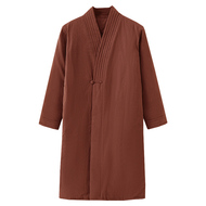 原创冬季宽松道袍加厚中国风汉服