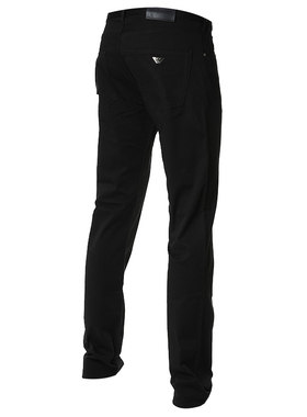 Armani/阿玛尼男鹰标修身休闲裤