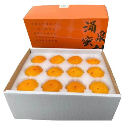 浙江涌泉蜜桔新鲜无核皮薄多汁