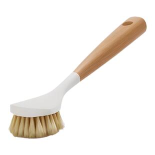 锅刷厨房专用洗锅刷锅刷子长柄不沾油不伤锅清洁灶台除垢油污木柄