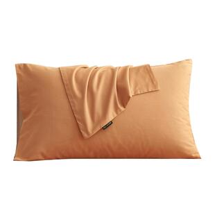 无印良品枕头套全棉纯棉水洗棉一对装枕套48cmx74cm单个枕芯保护