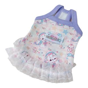 糯米家 超小体奶狗服宠物四季家居服花边裙吊带背心幼犬泰迪衣服