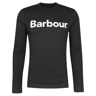Barbour SL男士Logo修身长袖T恤
