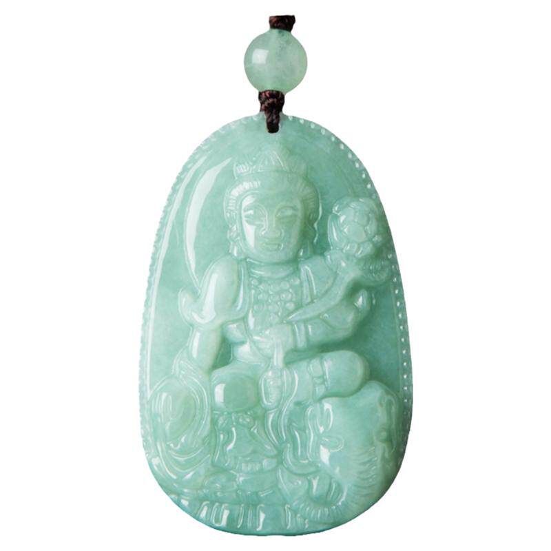 天然玉石翡翠本命佛守护神吊坠