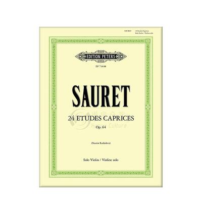 索雷小提琴随想练习曲Op6424首