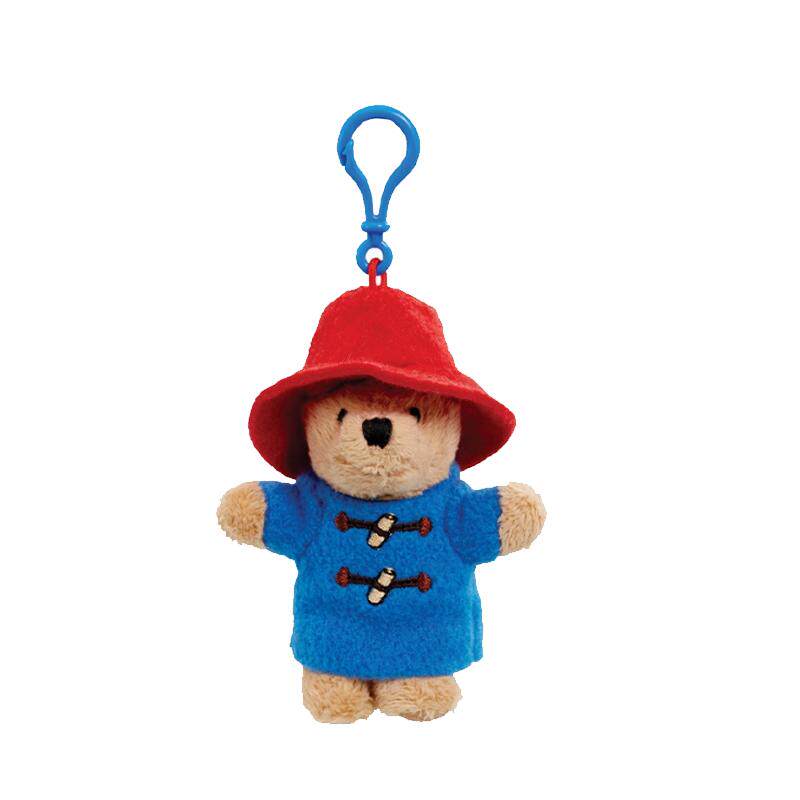 英国正品Paddington帕丁顿熊毛绒公仔玩偶钥匙扣书包小挂饰包挂件
