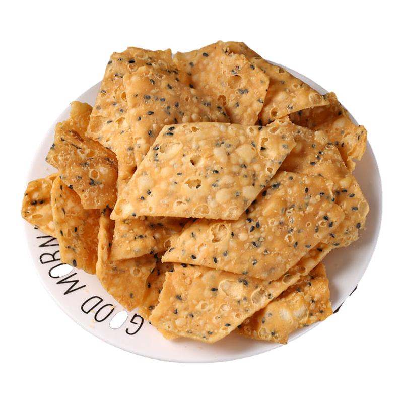 纯手工油炸麻叶焦叶子酥脆馓子麻花炸蕉叶子带芝麻河南特产包邮