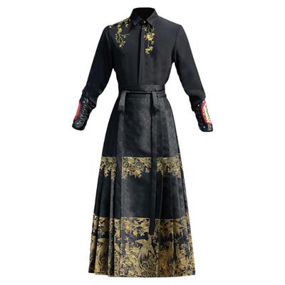 马面裙男款套装汉服武侠春季