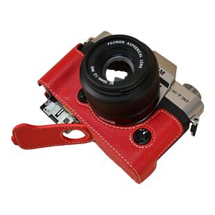 富士XT30二代红色XT50半套XT10/20皮套相机包xt5保护套XS20相机套